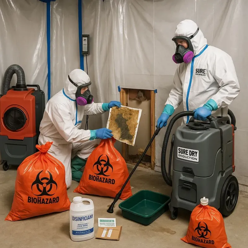 Contaminated Water Handling Protocols process in Kiowa County, OK